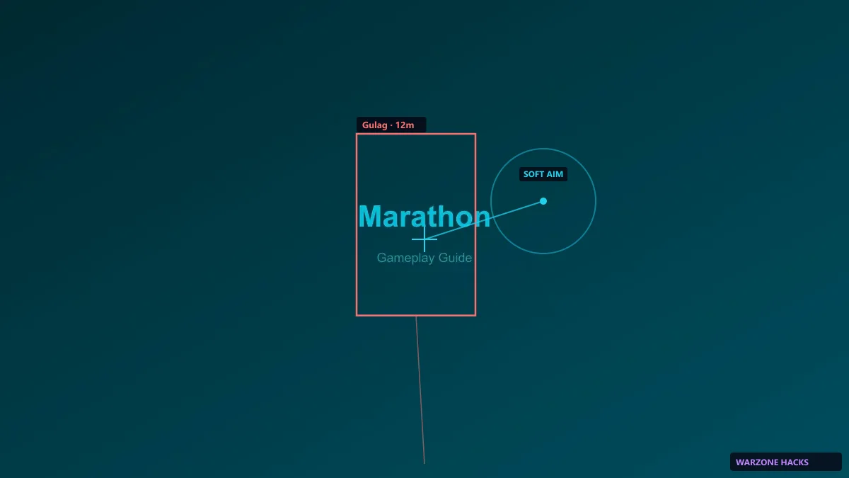 Marathon extraction zone with Runner approaching exit